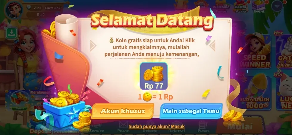 MT966 Tampilan Game Screenshot